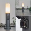 CASERTA pedestal light anthracite, 1-light source