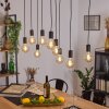 TREHERNE Pendant Light Ecru, black, 9-light sources
