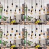 AJACCIO Pendant Light black, 8-light sources