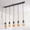 AJACCIO Pendant Light Oxidised Silver, 5-light sources