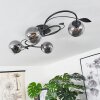 BARASAT Ceiling Light LED black, 4-light sources