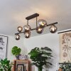 CHEHALIS Ceiling Light LED black, 9-light sources