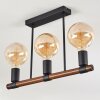 CLAYHURST Ceiling Light black, 3-light sources