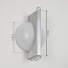 WROXTON Wall Light LED aluminium, 1-light source