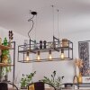 VICTORINE Pendant Light chrome, black, 4-light sources