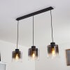 WICHIT Pendant Light black, 3-light sources