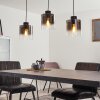 WICHIT Pendant Light black, 3-light sources