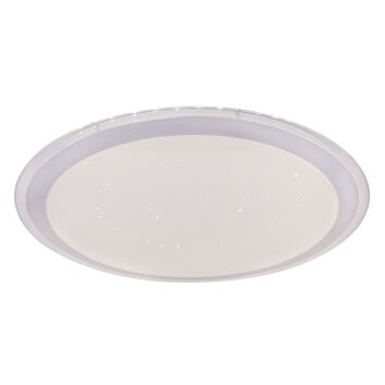 Ceiling Light Globo CARRY LED white, 1-light source, Remote control, Colour changer
