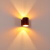 Wall Light Letsbo black-gold, 1-light source