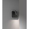 Fischer & Honsel MILA Wall Light LED black, 1-light source