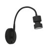 Steinhauer NOVÉ Wall Light black, 1-light source