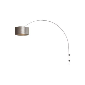 Steinhauer SPARKLED LIGHT Wall Light brushed steel, 1-light source