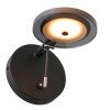 Steinhauer TUROUND Wall Light LED black, 1-light source