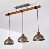 Pendant Light Tholen brown, 3-light sources
