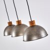 Pendant Light Tholen brown, 3-light sources