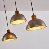 Pendant Light Tholen brown, 3-light sources
