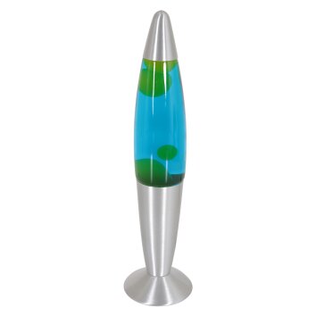 Steinhauer VOLCAN Lava lamp stainless steel, 1-light source