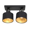 Steinhauer ORNOIR Ceiling Light black, 2-light sources
