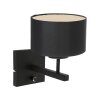 Steinhauer STANG Wall Light black, 1-light source