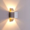 Baltimore wall light aluminium, 1-light source