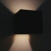 Steinhauer MURO Outdoor Wall Light LED black, 2-light sources
