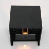 Steinhauer MURO Outdoor Wall Light LED black, 2-light sources