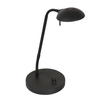 Steinhauer BIRON Table lampe LED black, 1-light source