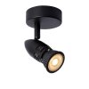Lucide CARO Wall Light black, 1-light source