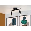 Lucide CARO Ceiling Light black, 2-light sources