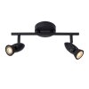 Lucide CARO Ceiling Light black, 2-light sources