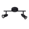Lucide CARO Ceiling Light black, 2-light sources