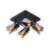 Lucide ALION Ceiling Light black, 4-light sources