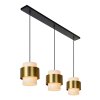 Lucide FIRMIN Pendant Light black, 3-light sources