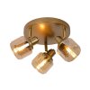 Lucide BJORN Ceiling Light gold, brass, 3-light sources