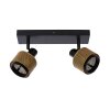 Lucide RAFA Ceiling Light black, 2-light sources