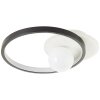 Brilliant ATLANTA Ceiling Light LED black, 1-light source