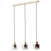 Brilliant OSAKI Pendant Light gold, 3-light sources