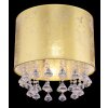 Globo AMY Ceiling Light matt nickel, 1-light source