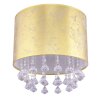 Globo AMY Ceiling Light matt nickel, 1-light source