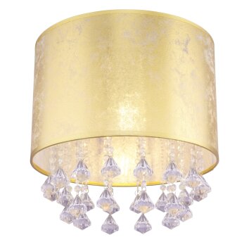 Globo AMY Ceiling Light matt nickel, 1-light source