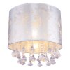Globo AMY Ceiling Light matt nickel, 1-light source