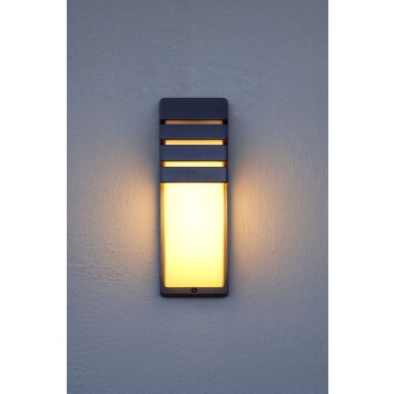 Lutec CITY Outdoor Wall Light anthracite, 1-light source