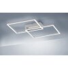 COLOMBERO Ceiling light LED silver, 2-light sources, Remote control
