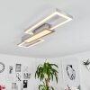 AHRENFELD Ceiling Light LED aluminium, 1-light source, Remote control