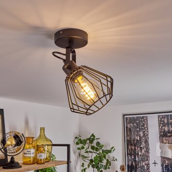 ALBREDA Ceiling Light black, 1-light source