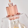 PUESTITO Pendant Light gold, pink, 1-light source