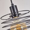 TOBUNA Pendant Light black, 4-light sources