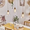 PUESTITO Pendant Light bronze, gold, 3-light sources