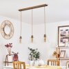 PUESTITO Pendant Light bronze, gold, 3-light sources