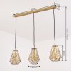 CASSILS Pendant Light gold, 3-light sources